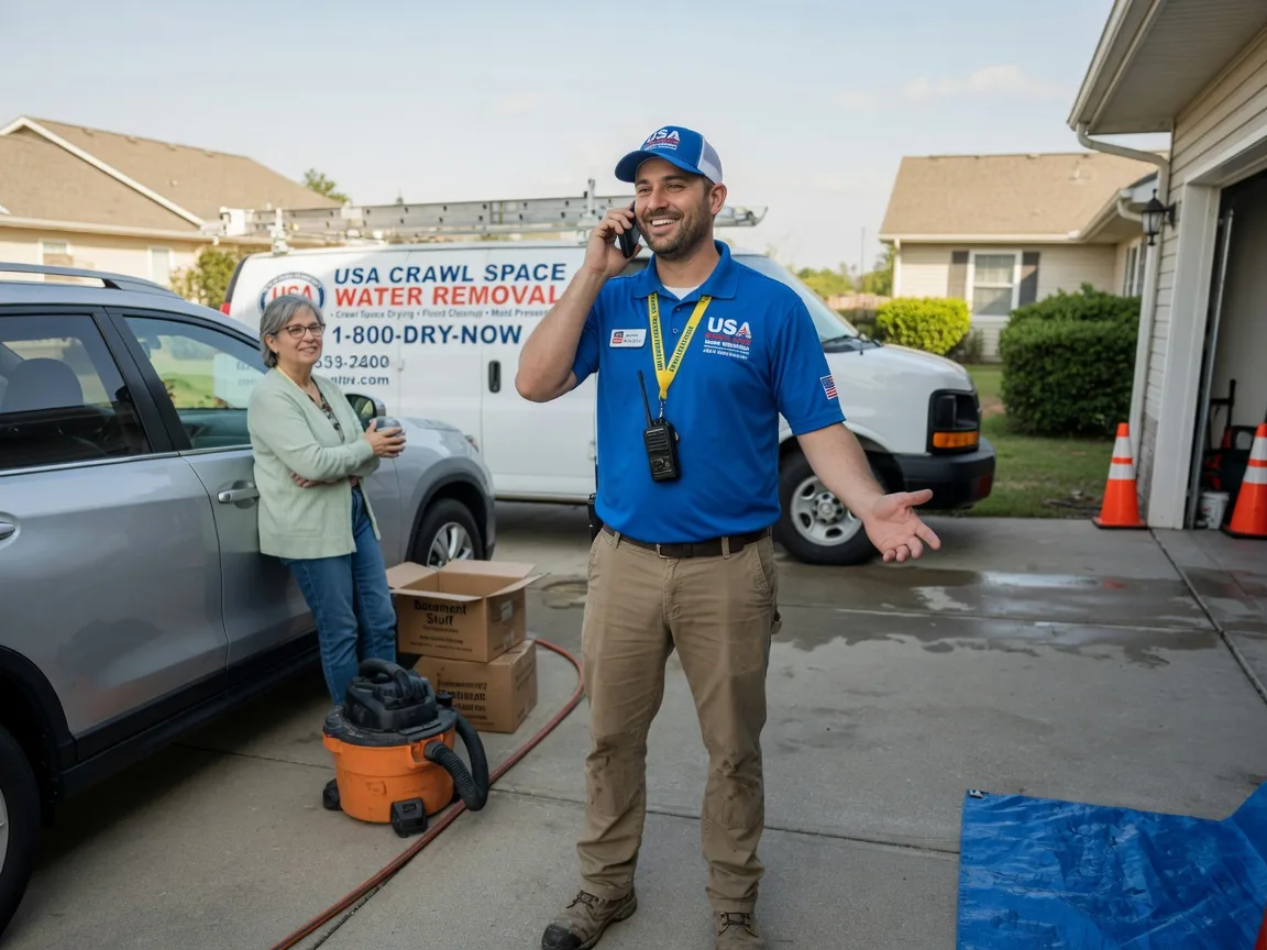 Crawl Space Water Removal Wesley, AR FAQs
